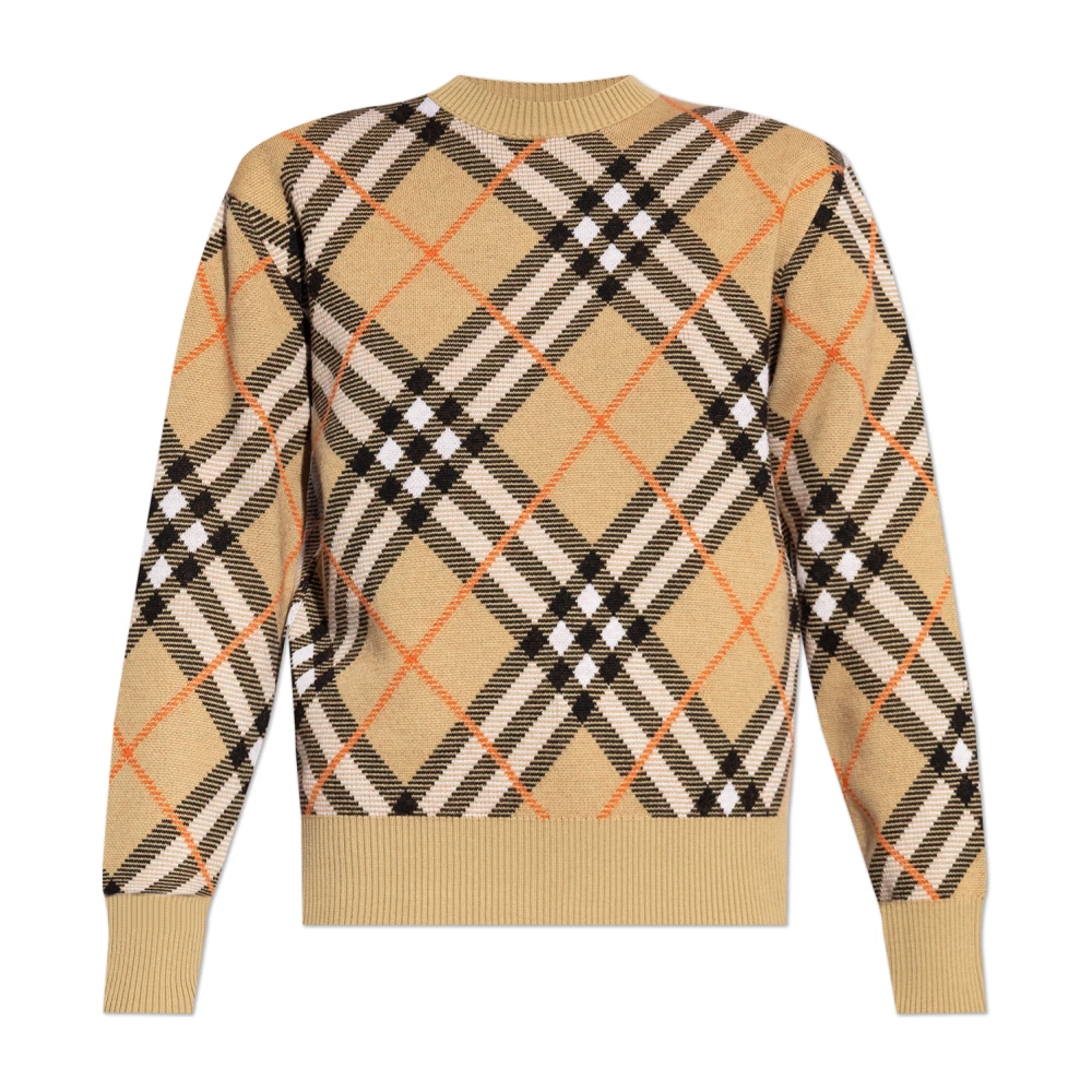 Burberry Wollen trui Beige Dames