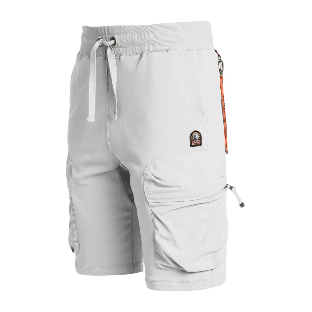Parajumpers Cargo Bermuda Shorts White Heren