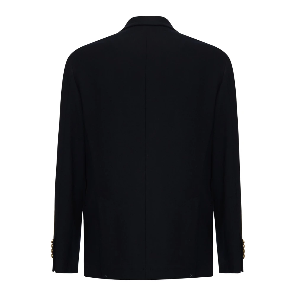 BRUNELLO CUCINELLI Blauwe Cashmere Blazer voor Mannen Blue Heren