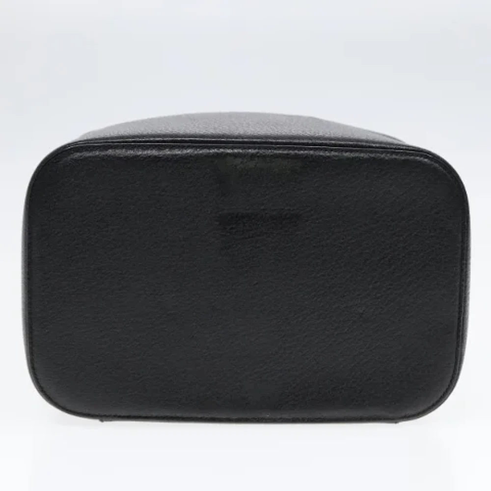 Gucci Vintage Pre-owned Leather pouches Black Dames