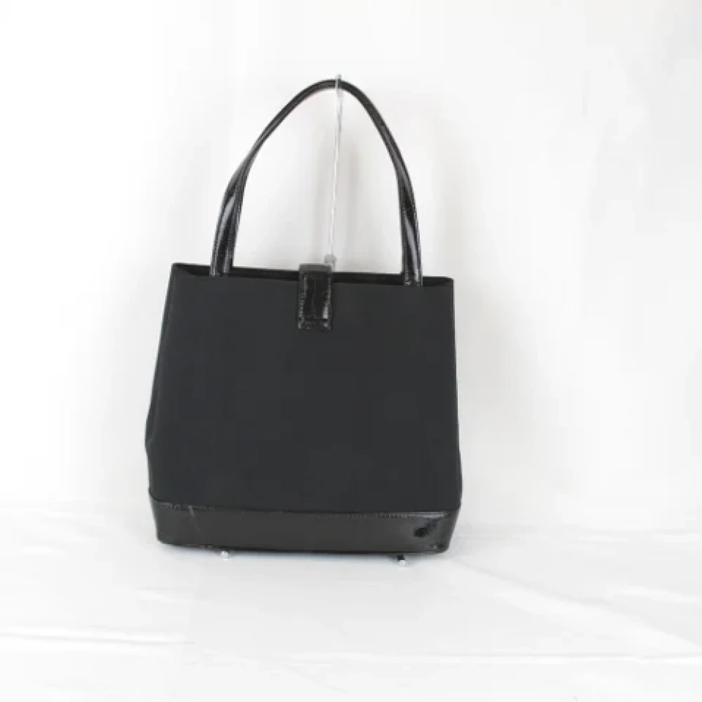 Yves Saint Laurent Vintage Pre-owned Nylon handbags Black Dames