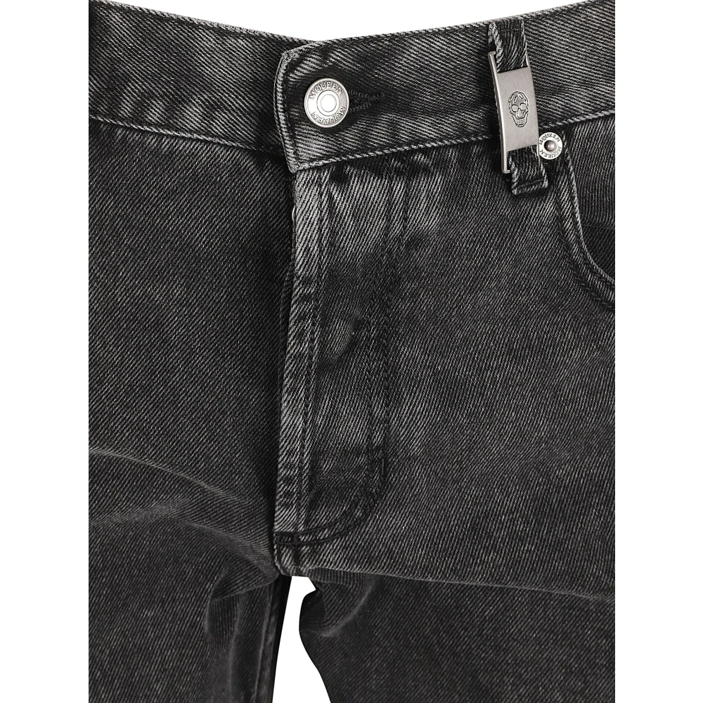 alexander mcqueen Stijlvolle Jean Broek Gray Heren