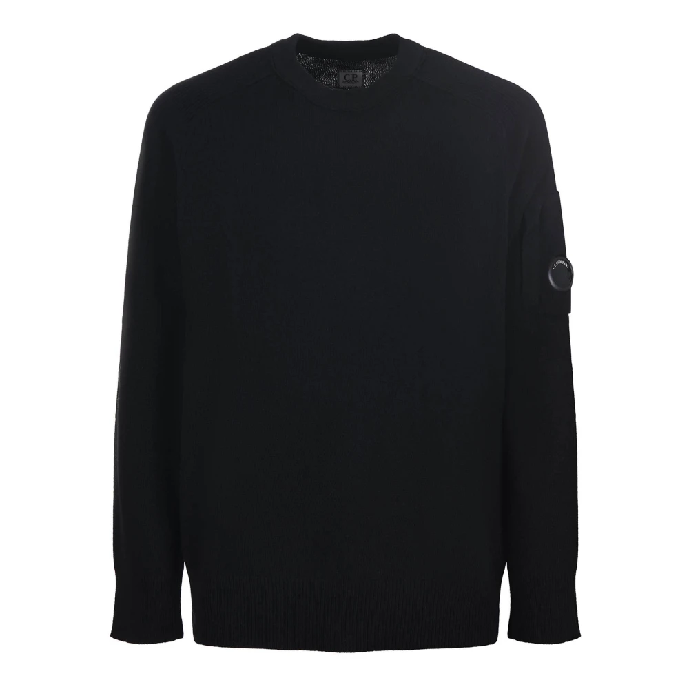 C.p. Company Uomo Nero - Maglione Girocollo - Knitwear - M - Immagine 4