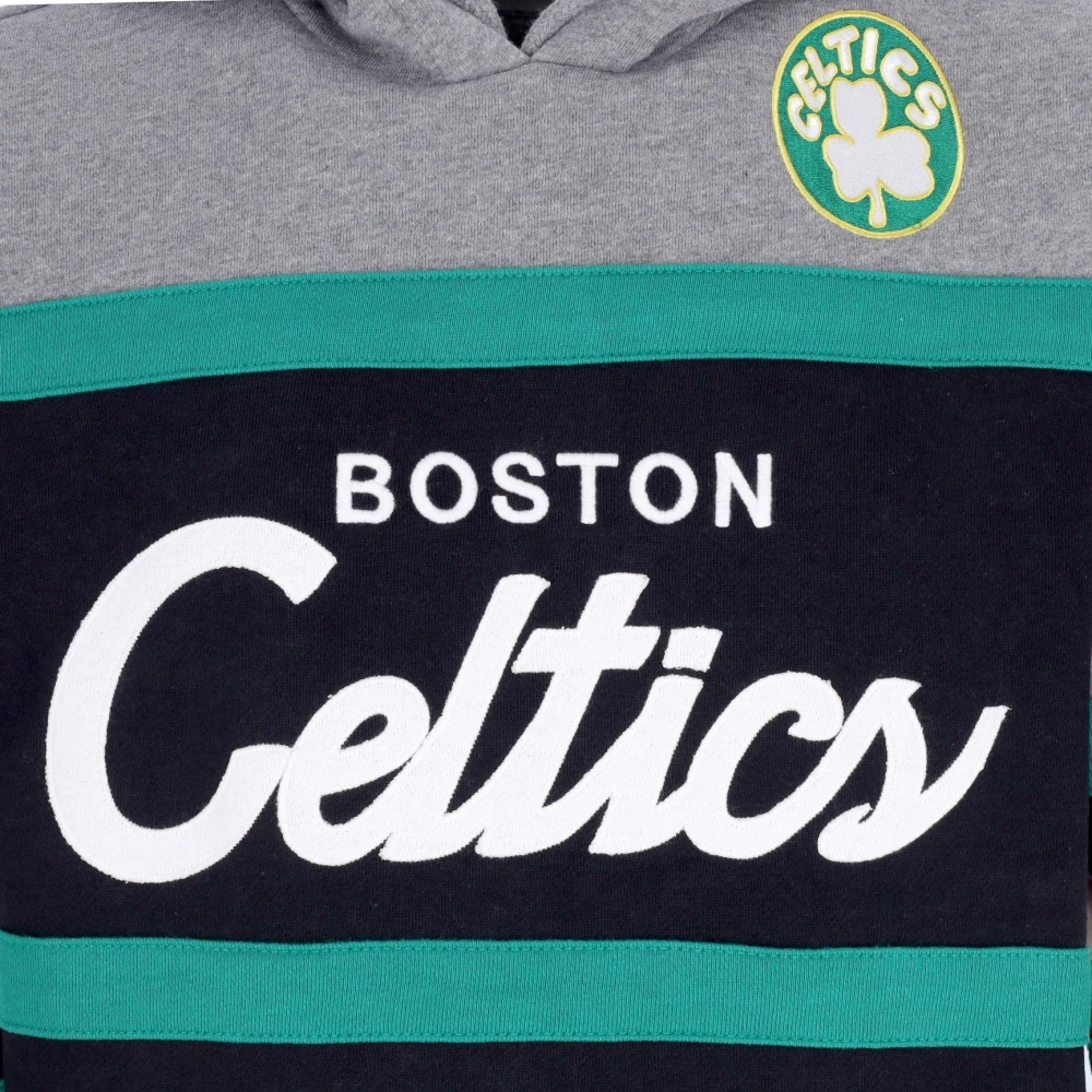 Mitchell & Ness Boston Celtics NBA Hoodie Zwart Multicolor Heren