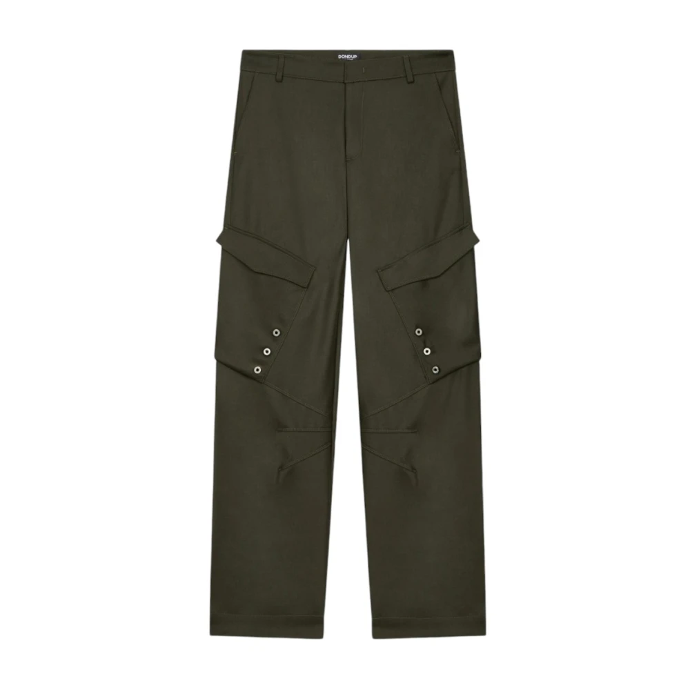Dondup Stijlvolle broek voor mannen Green Dames