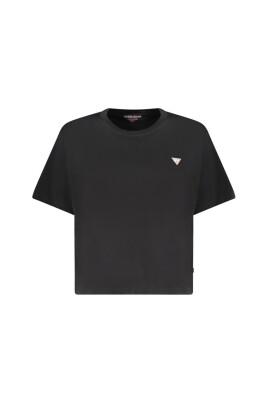 haut-femme-en-coton-noir-avec-logo