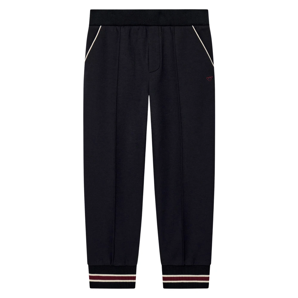 Emporio Armani , Sweatpants, Unisex, Blue, 6 Y | 116 Cm, Logo Joggers