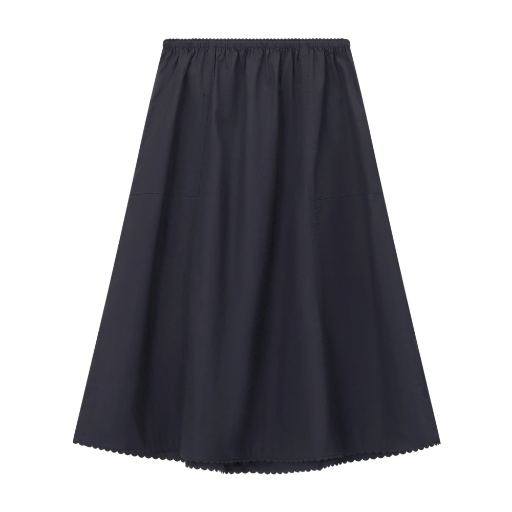 Vince Women's Blue Midi Skirts - Midi Skirts - Xs - Skirts