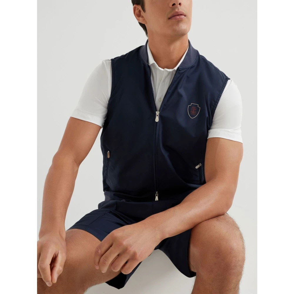 BRUNELLO CUCINELLI Stijlvolle Jassen Collectie Blue Heren