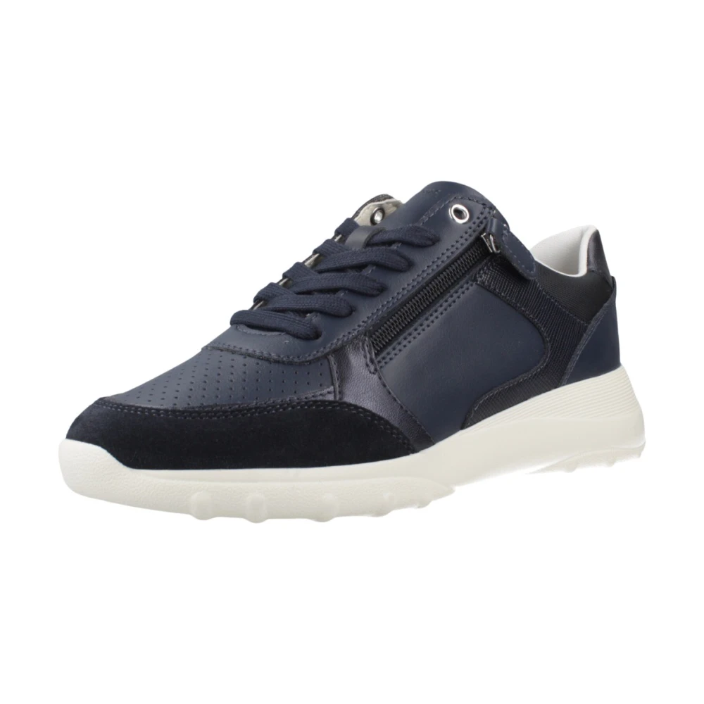Geox D Alleniee Dames Schoenen Blauw