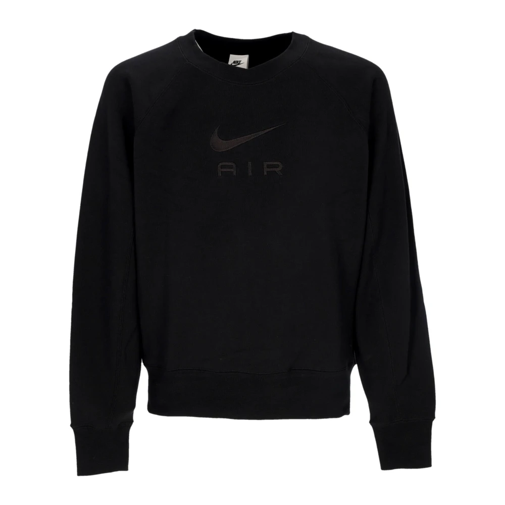Nike Men's Black Lightweight Crewneck Sweatshirt Air