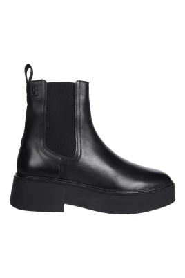 Monogram Läder Chelsea Boot