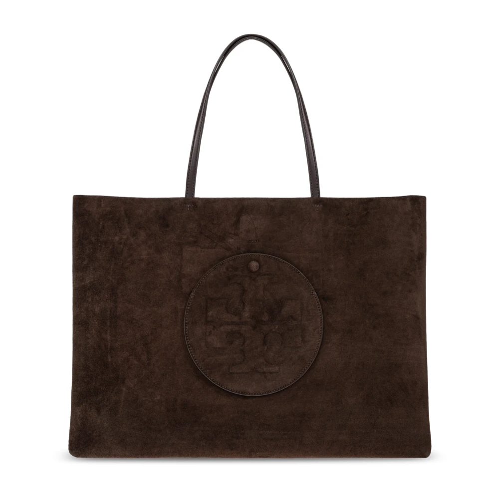 Tory Burch Women's Brown Ella Shopper Bag - Shopping Bags - One Size - Bags