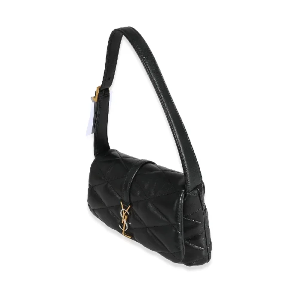 Yves Saint Laurent Vintage Pre-owned Leather handbags Black Dames