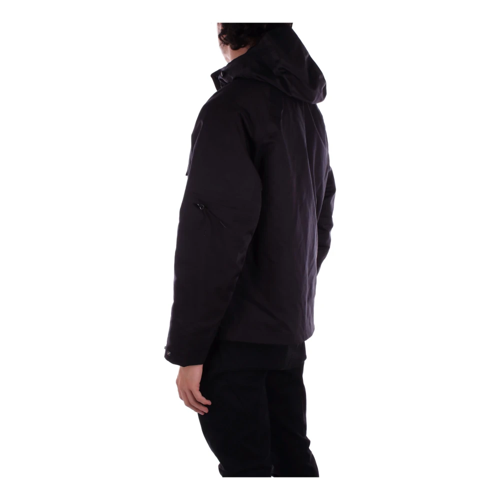 C.P. Company Metropolis Zwarte Hoodie Jas Black Heren