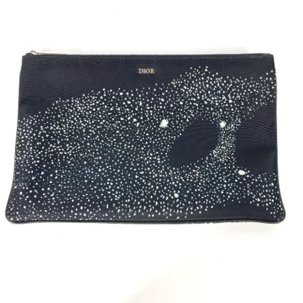 Dior Vintage Pre-owned Nylon dior-bags Black Dames