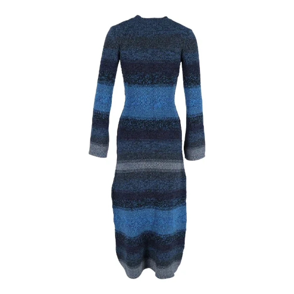 Chloé Pre-owned Wool dresses Blue Dames