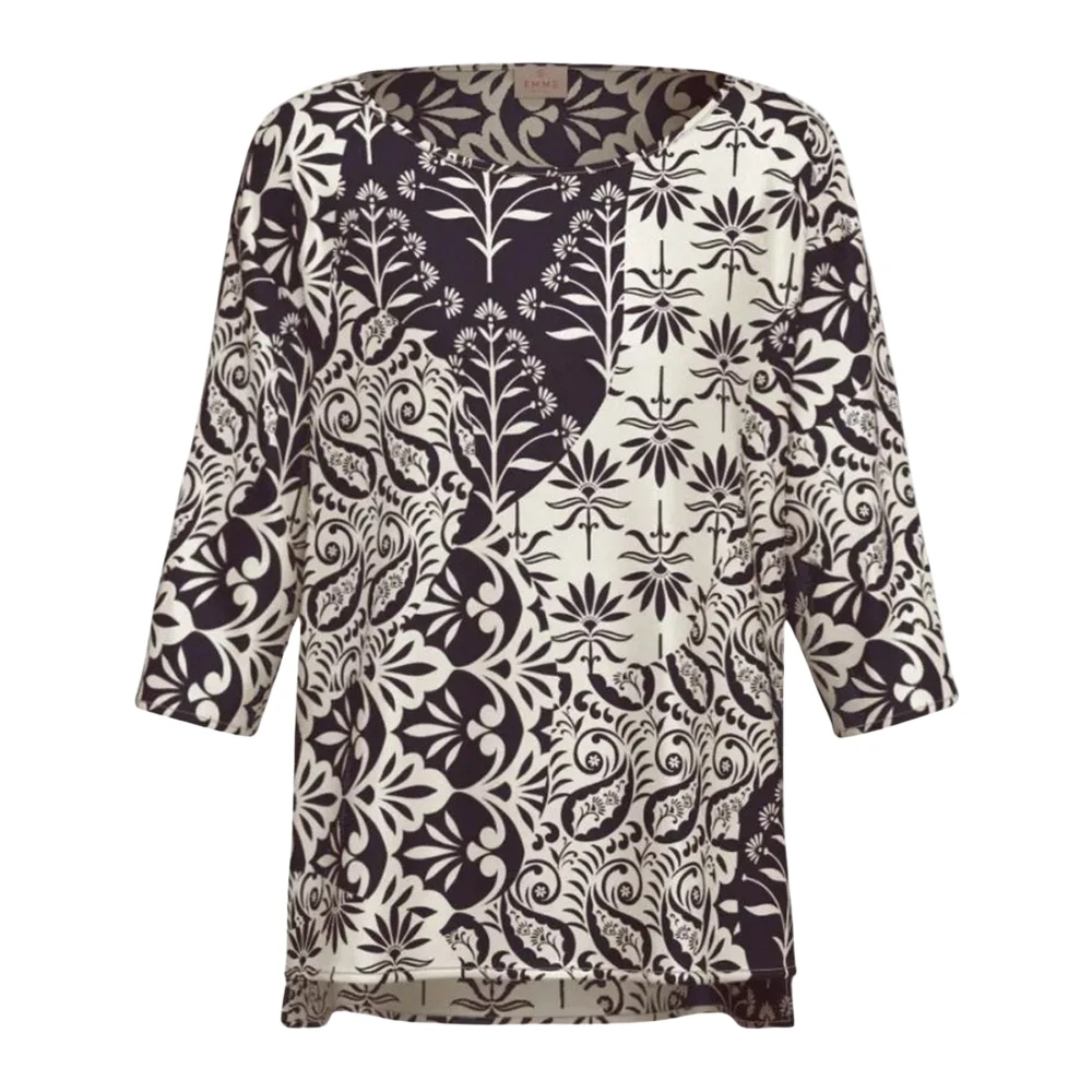 Emme Di Marella Damen Multicolor Blusen & Hemden, Mehrfarbig, Sgröße: