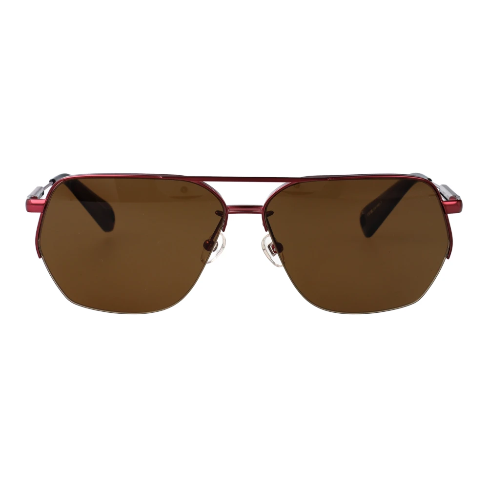 Jacquemus Unisex Brown Aviator Sunglasses For Stylish Sun Protection