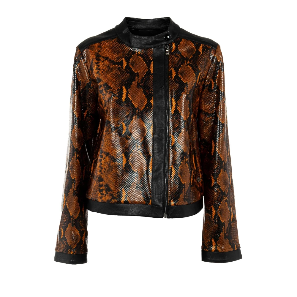 Manila Grace Stijlvolle Blazer voor Vrouwen Multicolor Dames