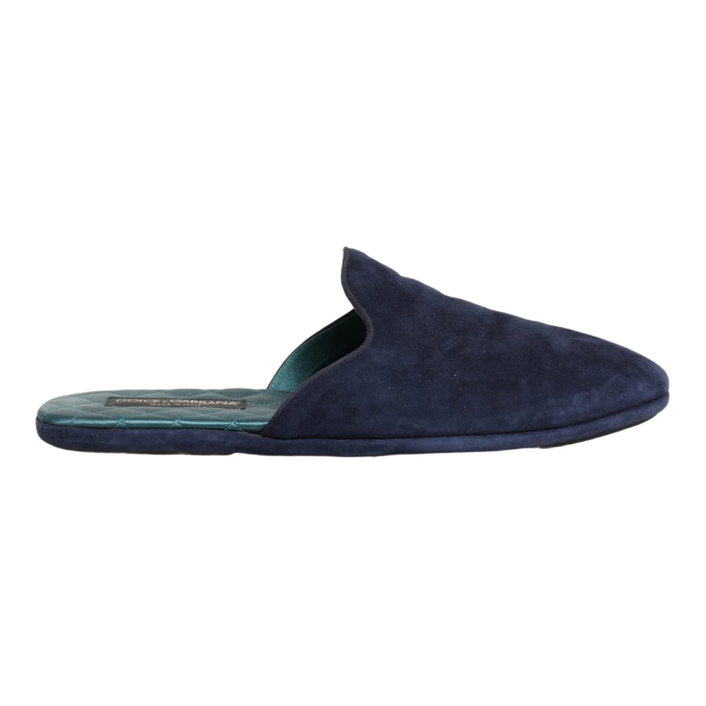 Dolce & Gabbana Men's Blue Slippers, 10 Uk, Slides