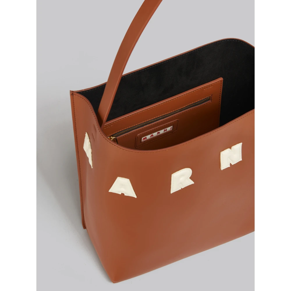 Marni Shopping Bags Brown Dames