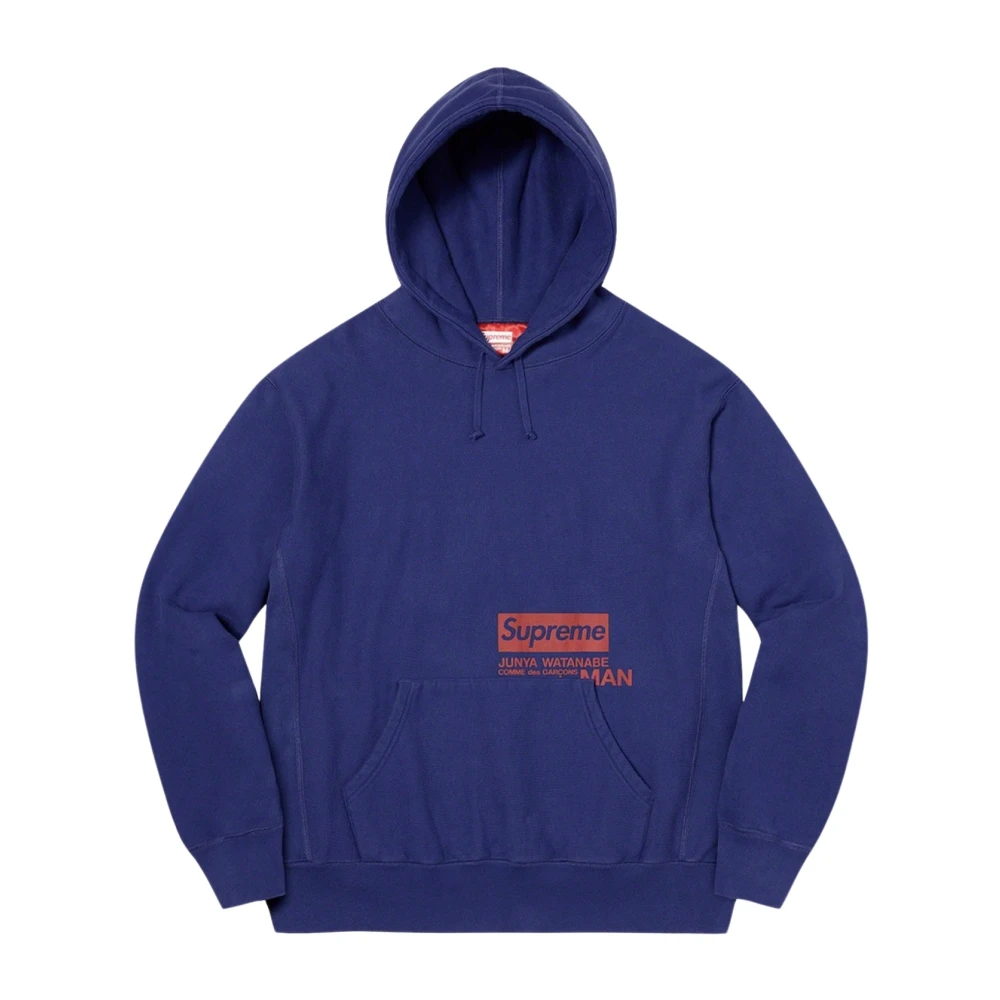 Comme des Garçons Beperkte oplage Hooded Sweatshirt Royal Blue Heren