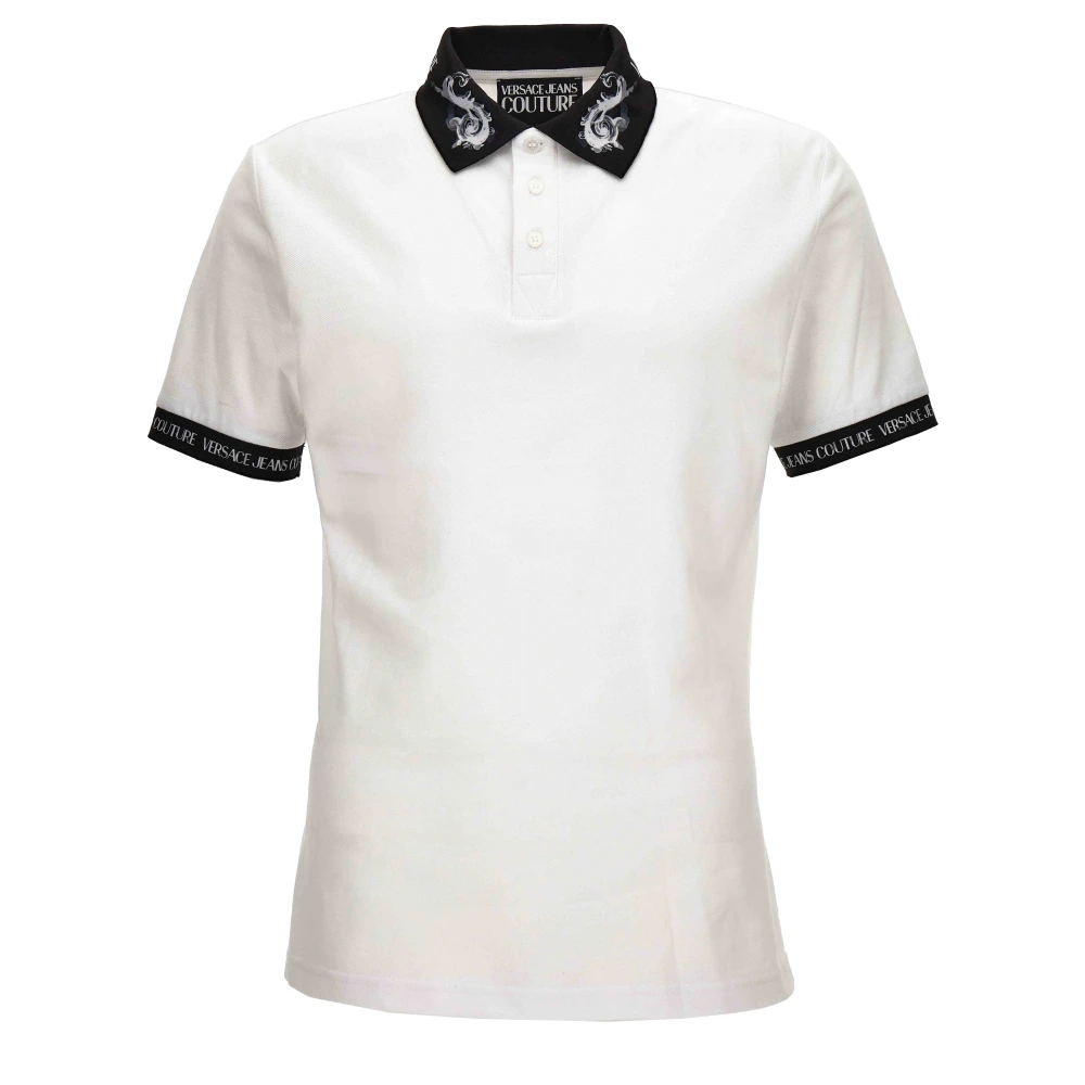 Versace Jeans Couture Stijlvolle T-shirts en Polos White Heren