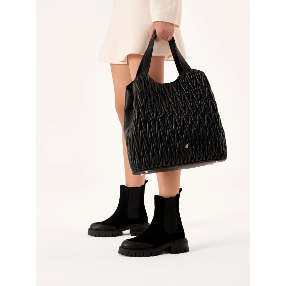 Kazar Chique schoudertas met gewatteerd lichaam Black Dames