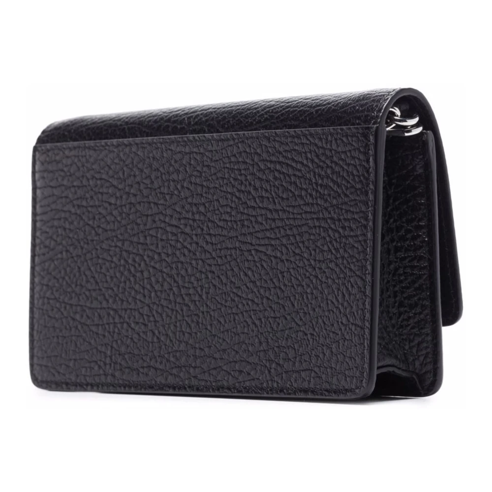 Maison Margiela Stijlvolle Kettingportemonnee Black Dames