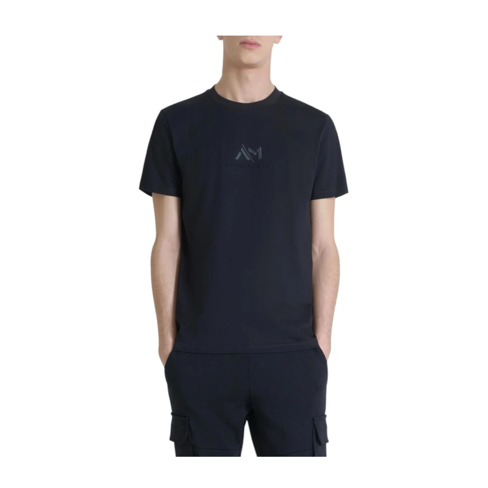 Antony Morato Zwarte T-shirt met korte mouwen Black Heren