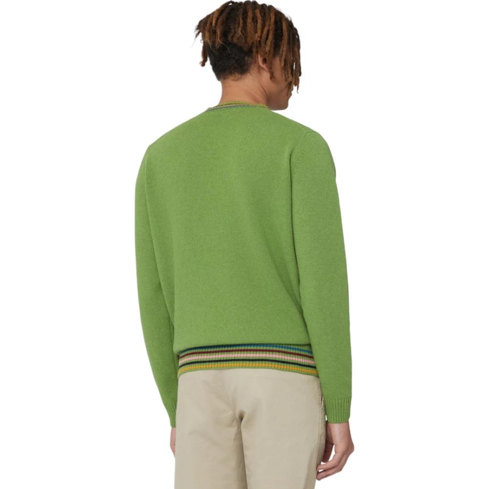 Harmont & Blaine Ronde hals trui Green Heren