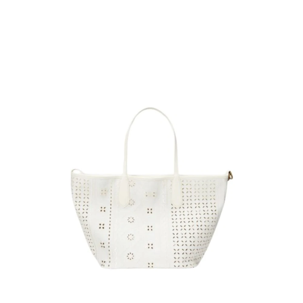 Svart skinn tote bag