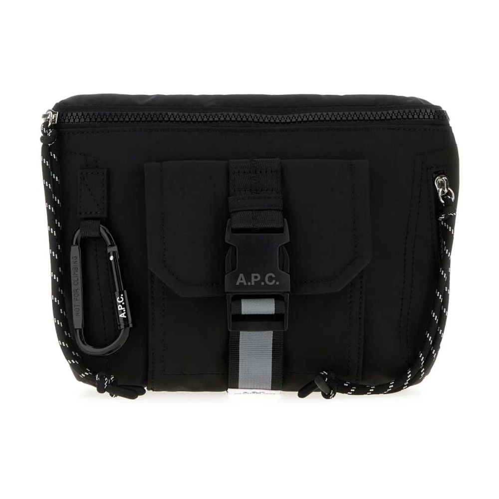 A.p.c. Uomo Nero - Marsupio Trek - Bags - One Size - Immagine 3