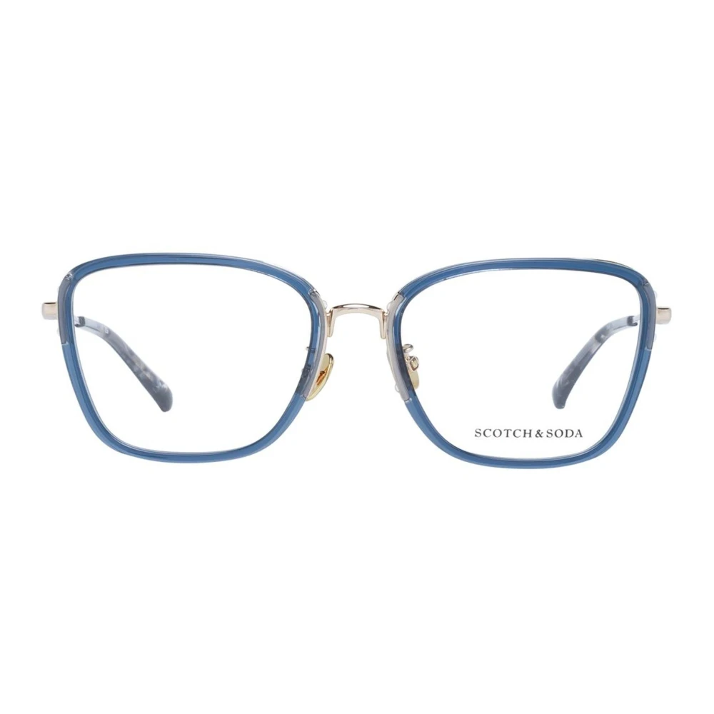 Scotch & Soda Blauwe Vierkante Optische Brillen voor Vrouwen Blue Dames