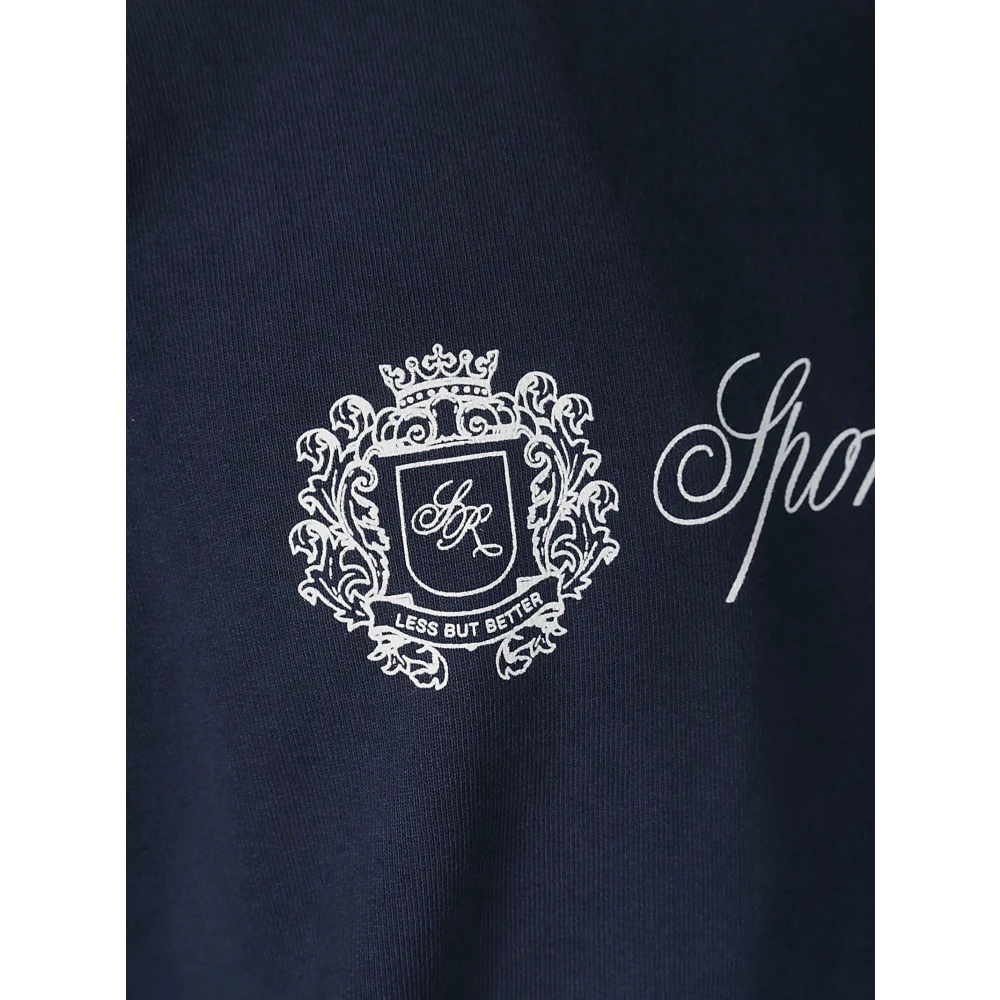Sporty & Rich Regal Sweatshirt Blue Dames