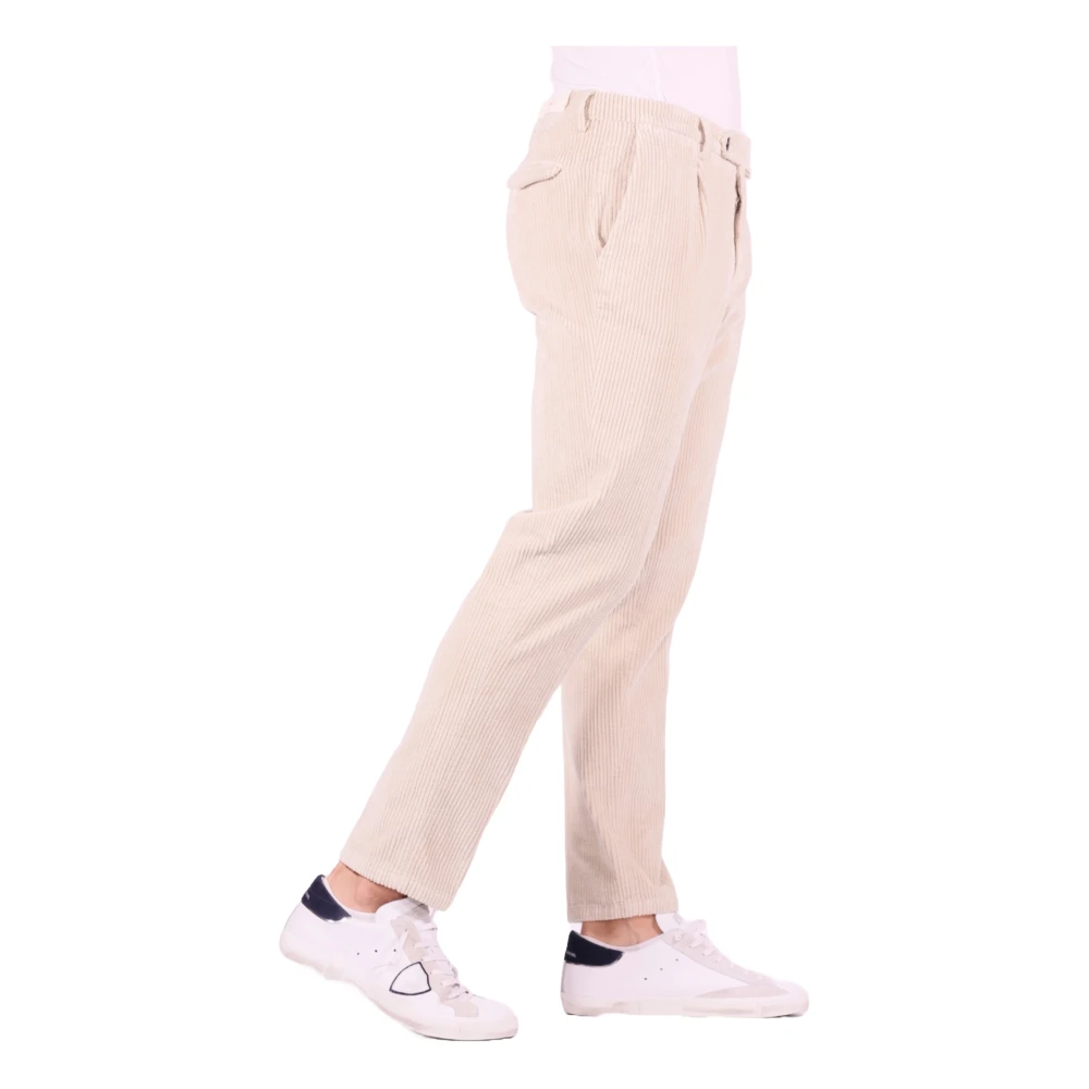 Briglia Beige Katoenen Broek Beige Heren