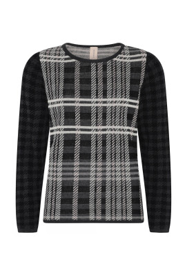 checked-pullover-blouse-grey-rose