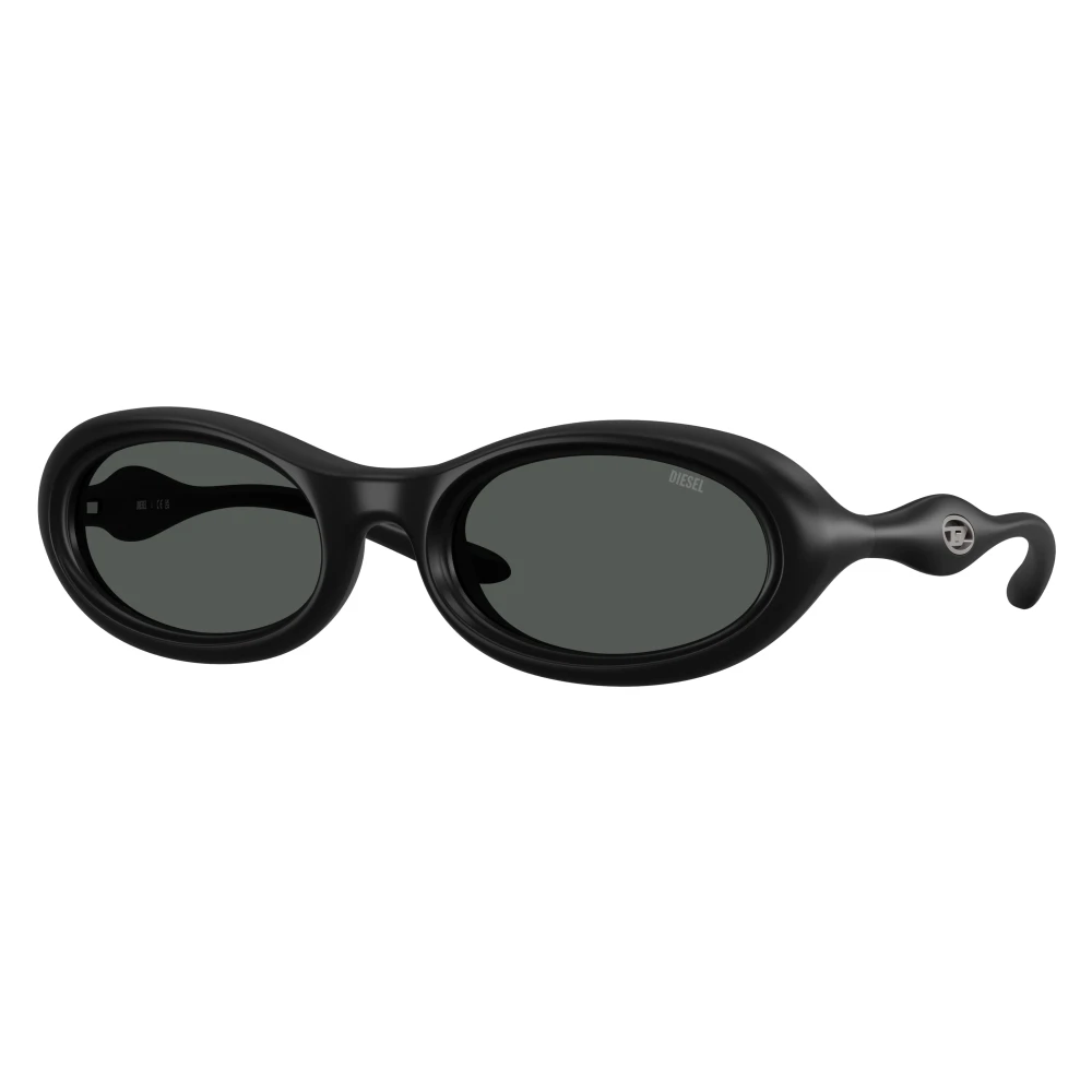 Diesel Unisex Black Sunglasses,, Stylish Sunglasses In Dark Shade Medium