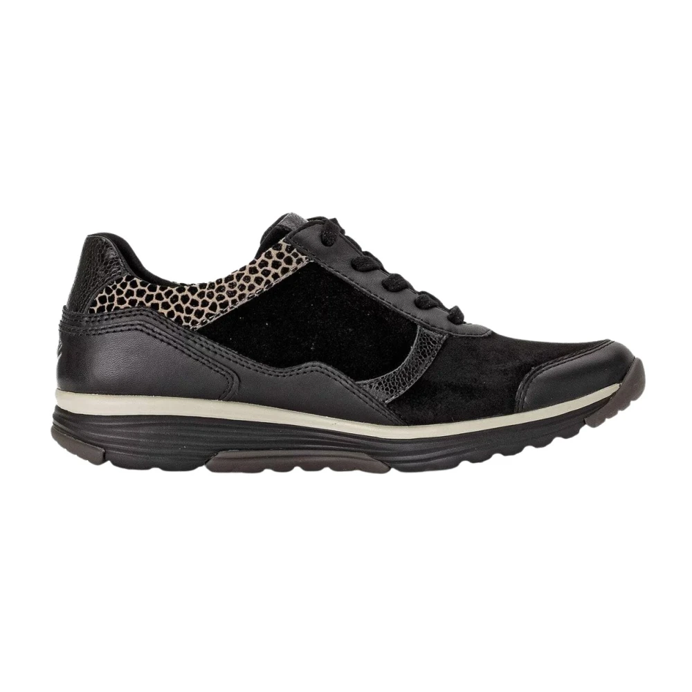 Gabor Lage Sneaker Dames Schoenen Zwart