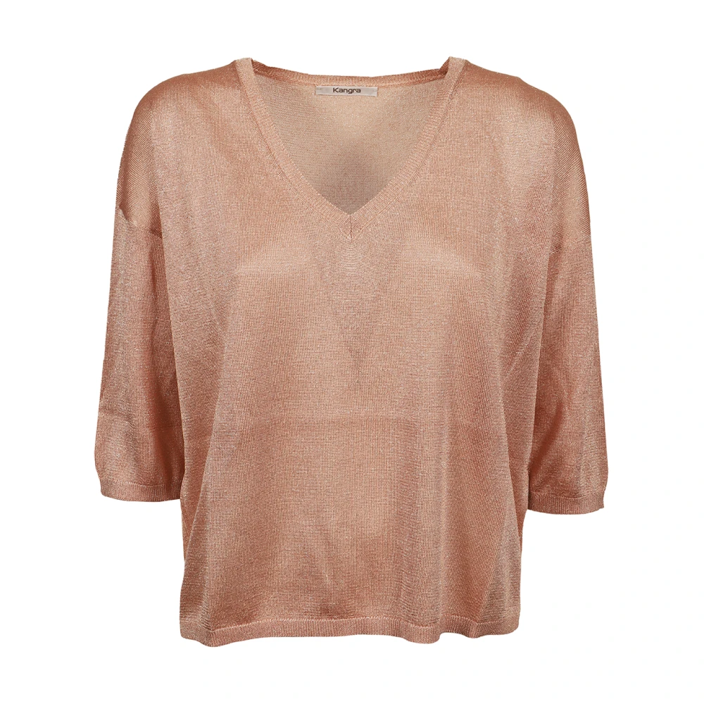Knitwear > V-neck Knitwear - - Kangra - Modalova