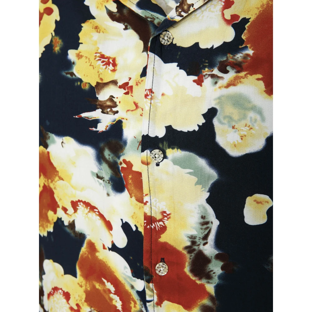 Pleasures Bloemenprint Button Down Shirt Multicolor Heren