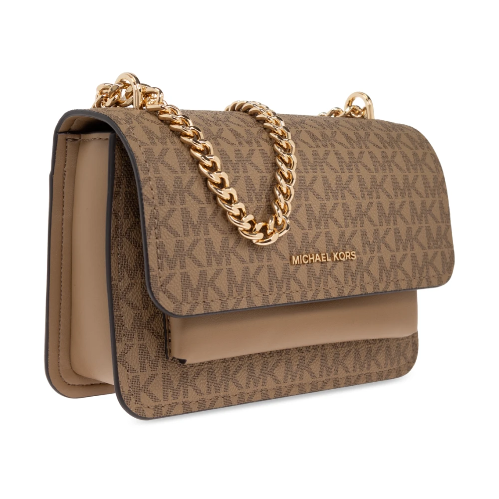 Michael Kors Schoudertas Clarie Beige Dames