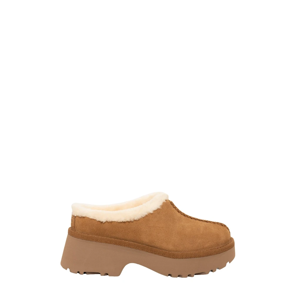 UGG Mysiga New Heights Mocka Träskor Brown, Dam