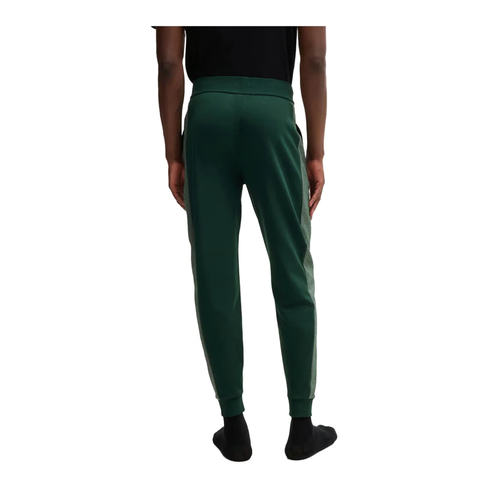 Hugo Boss Katoenen Sweatpants Groene Print Green Heren