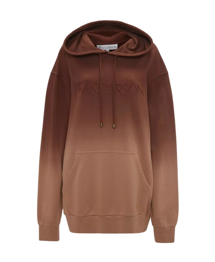 brown-ombre-hoodie-with-front-logo-pocket