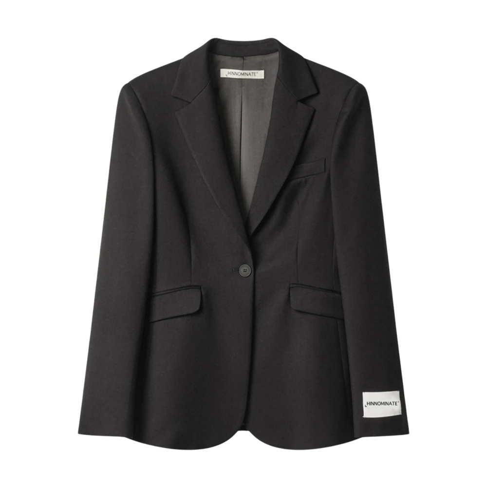 Hinnominate Zwarte Stijlvolle Jassen Black Dames