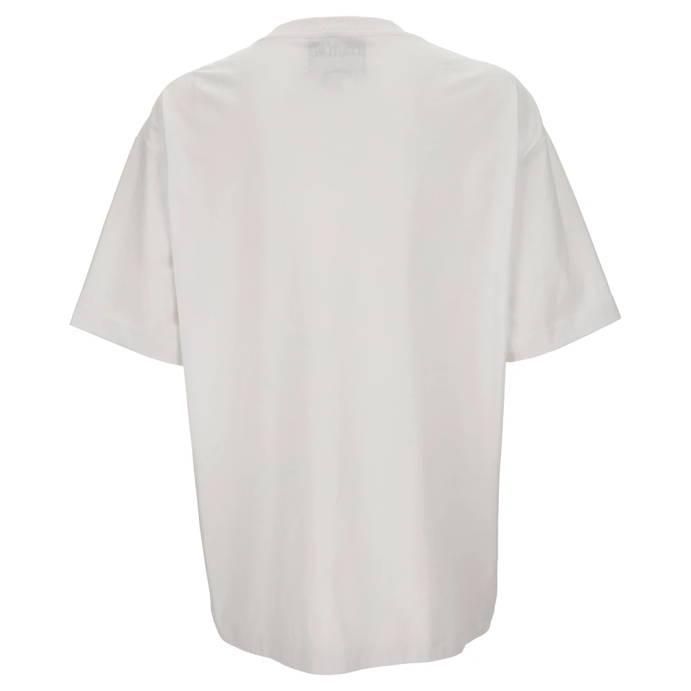 Versace Jeans Couture T-shirts en Polos White Heren
