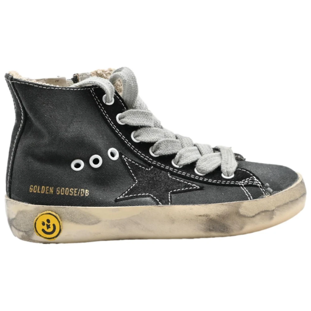 Golden Goose Superstar Black Sneakers för barn Black, Unisex