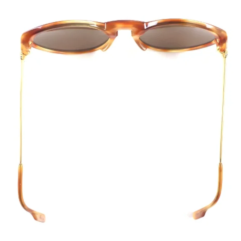 Cartier Vintage Pre-owned Fabric sunglasses Brown Heren